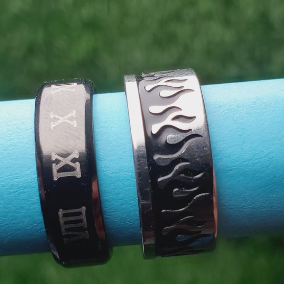 "NEW* Set of 2 Rings for Women/Men, SET101114 - Picture 11 of 13